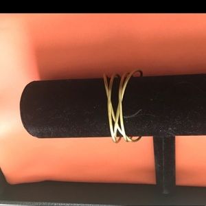 Premier Designs Antique gold open closure bracelet - fashion jewelry